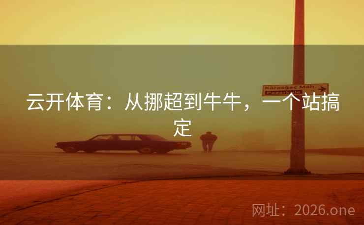 云开体育：从挪超到牛牛，一个站搞定