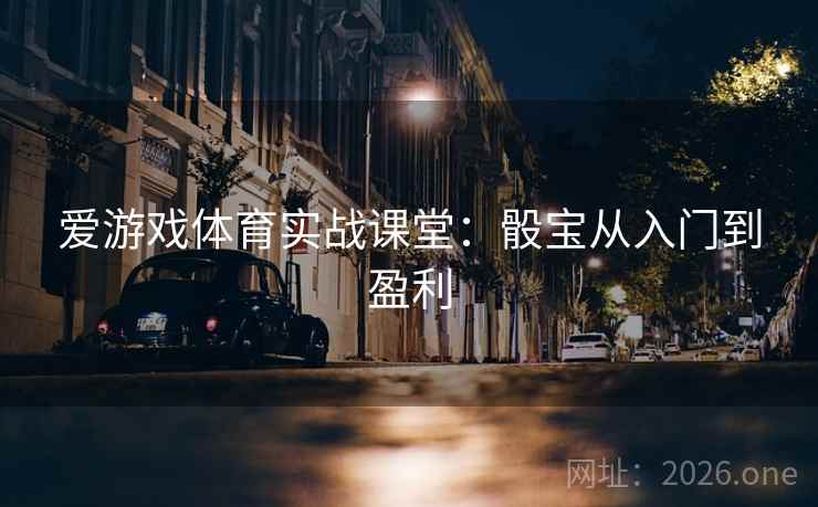 爱游戏体育实战课堂：骰宝从入门到盈利