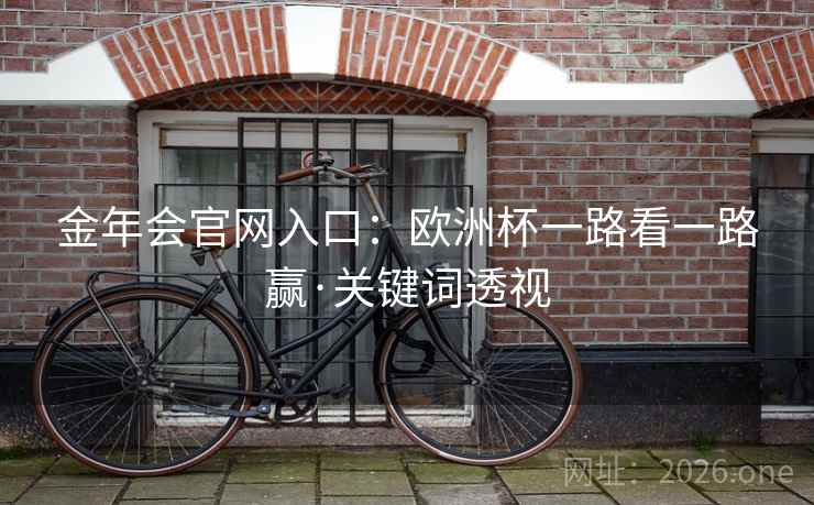 金年会官网入口：欧洲杯一路看一路赢·关键词透视