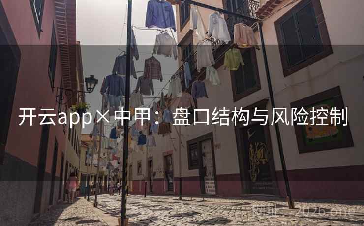 开云app×中甲：盘口结构与风险控制